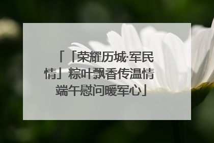 「荣耀历城·军民情」粽叶飘香传温情 端午慰问暖军心