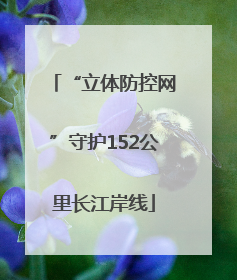“立体防控网”守护152公里长江岸线