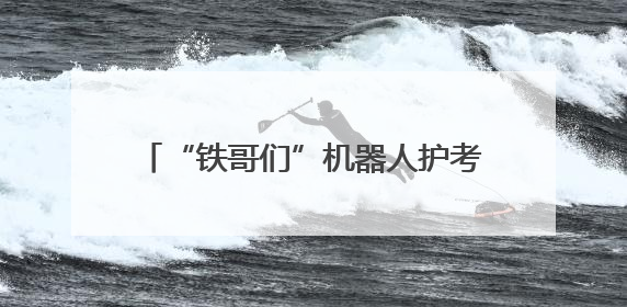 “铁哥们”机器人护考，高喊“奥里给”加油