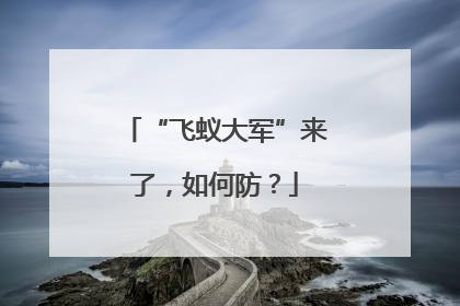 “飞蚁大军”来了，如何防？