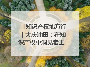 知识产权地方行｜大庆油田：在知识产权中洞见老工业基地的 “创新密码”