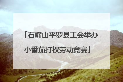 石嘴山平罗县工会举办小番茄打杈劳动竞赛