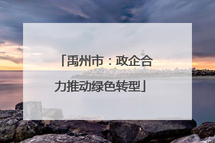 禹州市：政企合力推动绿色转型