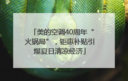 美的空调40周年“火锅局”，钜惠补贴引爆夏日清凉经济