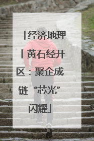 经济地理丨黄石经开区：聚企成链“芯光”闪耀