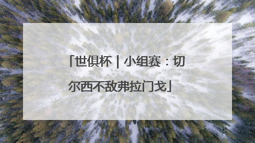 世俱杯｜小组赛：切尔西不敌弗拉门戈