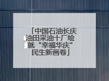 中国石油长庆油田采油十厂绘就“幸福华庆”民生新画卷