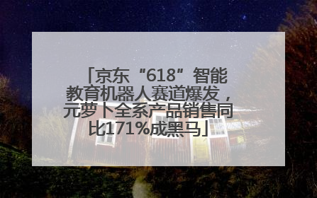 京东“618”智能教育机器人赛道爆发，元萝卜全系产品销售同比171%成黑马