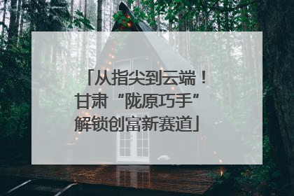 从指尖到云端！甘肃“陇原巧手”解锁创富新赛道