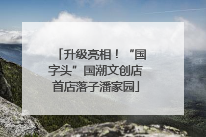 升级亮相！“国字头”国潮文创店首店落子潘家园