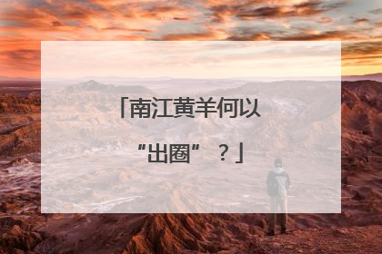 南江黄羊何以“出圈”？