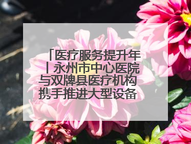 医疗服务提升年丨永州市中心医院与双牌县医疗机构携手推进大型设备仪器共享