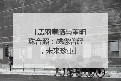 孟羽童晒与董明珠合照：感念曾经，未来珍重
