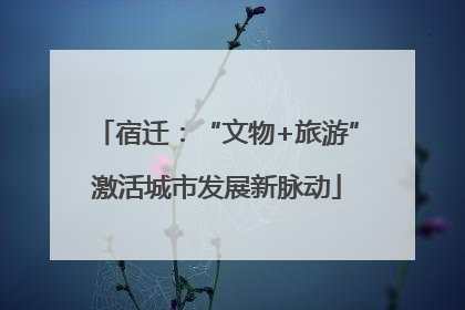 宿迁：“文物+旅游”激活城市发展新脉动