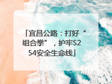 宜昌公路：打好“组合拳”，护牢S254安全生命线