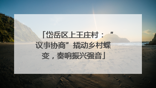 岱岳区上王庄村：“议事协商”撬动乡村蝶变，奏响振兴强音