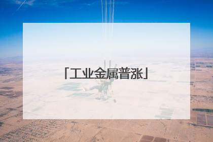工业金属普涨