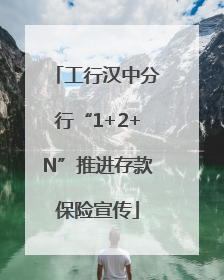 工行汉中分行“1+2+N”推进存款保险宣传