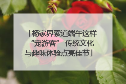 杨家界索道端午这样“宠游客” 传统文化与趣味体验点亮佳节