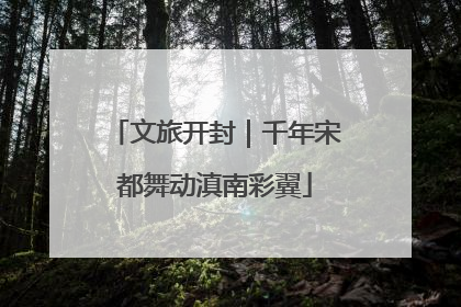 文旅开封｜千年宋都舞动滇南彩翼