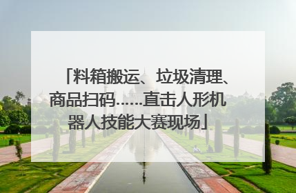 料箱搬运、垃圾清理、商品扫码……直击人形机器人技能大赛现场