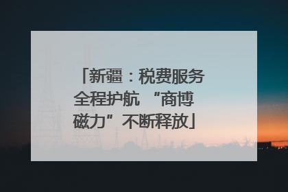 新疆：税费服务全程护航 “商博磁力”不断释放
