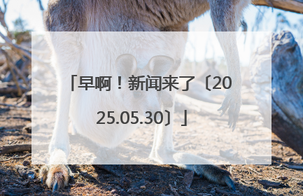 早啊！新闻来了〔2025.05.30〕