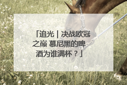 追光｜决战欧冠之巅 慕尼黑的啤酒为谁满杯？