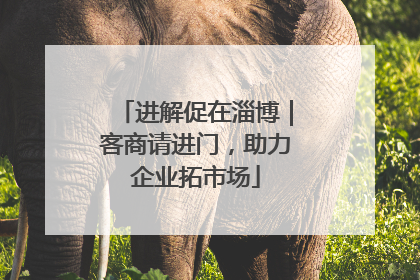 进解促在淄博｜客商请进门，助力企业拓市场