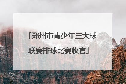 郑州市青少年三大球联赛排球比赛收官