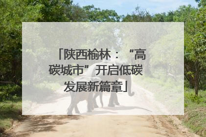 陕西榆林：“高碳城市”开启低碳发展新篇章
