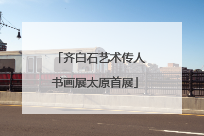 齐白石艺术传人书画展太原首展